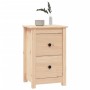 Mesitas de noche 2 uds madera maciza de pino 40x35x61,5 cm de vidaXL, Mesitas de noche - Ref: Foro24-820947, Precio: 102,85 €...