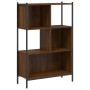 Estantería madera de ingeniería marrón roble 72x28x109 cm de , Librerías y estanterías - Ref: Foro24-838887, Precio: 61,63 €,...