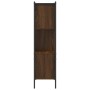 Estantería madera de ingeniería marrón roble 72x28x109 cm de , Librerías y estanterías - Ref: Foro24-838887, Precio: 61,63 €,...