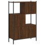 Estantería madera de ingeniería marrón roble 72x28x109 cm de , Librerías y estanterías - Ref: Foro24-838887, Precio: 61,63 €,...