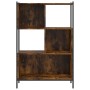 Estantería madera de ingeniería roble ahumado 72x28x109 cm de , Librerías y estanterías - Ref: Foro24-838885, Precio: 59,36 €...