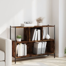 Smoked oak engineered wood shelf 102x28x77.5 cm by , Bookcases and shelves - Ref: Foro24-838900, Price: 58,99 €, Discount: %