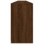 Sideboard with LED lights brown oak 283x37x67 cm by , Sideboards - Ref: Foro24-3209022, Price: 306,09 €, Discount: %