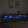 Sideboard mit LED-Leuchten schwarz 283x37x67 cm von , Sideboards - Ref: Foro24-3209017, Preis: 289,03 €, Rabatt: %