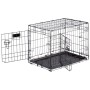 Ferplast Dog-Inn 60 grauer Hundekäfig 64,1 x 44,7 x 49,2 cm von Ferplast, Transportboxen und Boxen für Haustiere - Ref: Foro2...