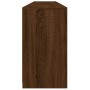 Sideboard with LED lights brown oak 181.5x37x67 cm by , Sideboards - Ref: Foro24-3209008, Price: 211,06 €, Discount: %