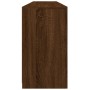 Sideboard with LED lights brown oak 181.5x37x67 cm by , Sideboards - Ref: Foro24-3209043, Price: 210,71 €, Discount: %