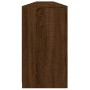 Sideboard with LED lights brown oak 283x37x67 cm by , Sideboards - Ref: Foro24-3209029, Price: 308,02 €, Discount: %