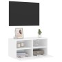 Mueble de TV de pared madera de ingeniería blanco 60x30x30 cm de , Muebles TV - Ref: Foro24-836854, Precio: 38,80 €, Descuent...