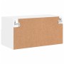 Weißer TV-Wandschrank aus Holzwerkstoff, 60 x 30 x 30 cm von , TV-Möbel - Ref: Foro24-836854, Preis: 38,80 €, Rabatt: %