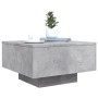 Mesa de centro madera de ingeniería gris hormigón 55x55x31 cm de , Mesas de centro - Ref: Foro24-836570, Precio: 46,80 €, Des...