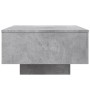 Concrete gray engineered wood coffee table 55x55x31 cm by , Coffee table - Ref: Foro24-836570, Price: 46,08 €, Discount: %