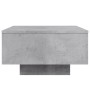 Mesa de centro madera de ingeniería gris hormigón 55x55x31 cm de , Mesas de centro - Ref: Foro24-836570, Precio: 46,80 €, Des...