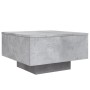 Mesa de centro madera de ingeniería gris hormigón 55x55x31 cm de , Mesas de centro - Ref: Foro24-836570, Precio: 46,80 €, Des...