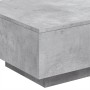 Mesa de centro madera de ingeniería gris hormigón 55x55x31 cm de , Mesas de centro - Ref: Foro24-836570, Precio: 46,80 €, Des...