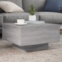 Sonoma gray engineered wood coffee table 55x55x31 cm by , Coffee table - Ref: Foro24-836572, Price: 44,19 €, Discount: %