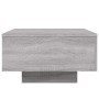 Mesa de centro madera de ingeniería gris Sonoma 55x55x31 cm de , Mesas de centro - Ref: Foro24-836572, Precio: 44,14 €, Descu...