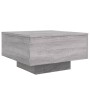 Mesa de centro madera de ingeniería gris Sonoma 55x55x31 cm de , Mesas de centro - Ref: Foro24-836572, Precio: 44,14 €, Descu...