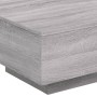 Mesa de centro madera de ingeniería gris Sonoma 55x55x31 cm de , Mesas de centro - Ref: Foro24-836572, Precio: 44,14 €, Descu...