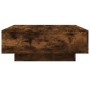 Smoked oak engineered wood coffee table 80x80x31 cm by , Coffee table - Ref: Foro24-836585, Price: 67,83 €, Discount: %