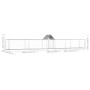 Gallinero acero galvanizado 9x1x1,5 m de vidaXL, Jaulas y habitáculos para animales pequeños - Ref: Foro24-144561, Precio: 29...