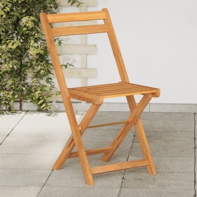 Folding terrace chairs 6 pcs solid acacia wood by , Garden chairs - Ref: Foro24-3216306, Price: 216,64 €, Discount: %