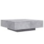 Concrete gray engineered wood coffee table 100x100x31 cm by , Coffee table - Ref: Foro24-836598, Price: 99,16 €, Discount: %