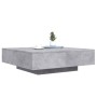 Concrete gray engineered wood coffee table 100x100x31 cm by , Coffee table - Ref: Foro24-836598, Price: 99,16 €, Discount: %