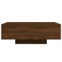 Coffee table with LED lights brown oak 85x55x31 cm by , Coffee table - Ref: Foro24-836615, Price: 72,22 €, Discount: %