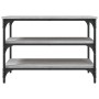 Shoe bench Sonoma gray engineered wood 70x38.5x49 cm by , Benches for halls and storage - Ref: Foro24-839041, Price: 47,53 €,...