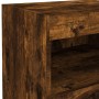 Nightstand with LED lights smoked oak 50x40x45 cm by , Nightstands - Ref: Foro24-836771, Price: 51,52 €, Discount: %