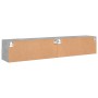 Muebles de pared para TV 2 uds madera gris hormigón 80x30x30 cm de , Muebles TV - Ref: Foro24-836875, Precio: 80,65 €, Descue...