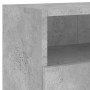 TV wall furniture 2 pcs concrete gray wood 80x30x30 cm by , TV Furniture - Ref: Foro24-836875, Price: 80,65 €, Discount: %