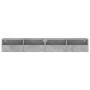 TV wall furniture 2 pcs wood gray concrete 100x30x30 cm by , TV Furniture - Ref: Foro24-836889, Price: 92,26 €, Discount: %