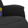 Recliner massage chair with footrest black fabric by , Armchairs - Ref: Foro24-356671, Price: 181,99 €, Discount: %