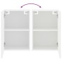 Muebles TV de pared 2 uds madera ingeniería blanco 100x30x30 cm de , Muebles TV - Ref: Foro24-836911, Precio: 66,17 €, Descue...