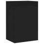 TV wall furniture 2 pcs engineered wood black 40.5x30x60 cm by , TV Furniture - Ref: Foro24-836913, Price: 66,28 €, Discount: %