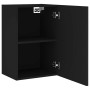 TV wall furniture 2 pcs engineered wood black 40.5x30x60 cm by , TV Furniture - Ref: Foro24-836913, Price: 66,28 €, Discount: %