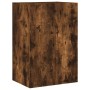 Mueble TV de pared madera ingeniería roble ahumado 40,5x30x60cm de , Muebles TV - Ref: Foro24-836918, Precio: 41,09 €, Descue...