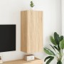 Sonoma oak engineered wood wall TV cabinet 40.5x30x90 cm by , TV Furniture - Ref: Foro24-836926, Price: 56,69 €, Discount: %