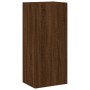 Mueble TV de pared madera ingeniería marrón roble 40,5x30x90 cm de , Muebles TV - Ref: Foro24-836930, Precio: 57,37 €, Descue...