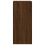 Oak brown engineered wood wall TV cabinet 40.5x30x90 cm by , TV Furniture - Ref: Foro24-836930, Price: 57,37 €, Discount: %