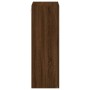 Oak brown engineered wood wall TV cabinet 40.5x30x90 cm by , TV Furniture - Ref: Foro24-836930, Price: 57,37 €, Discount: %