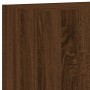 Oak brown engineered wood wall TV cabinet 40.5x30x90 cm by , TV Furniture - Ref: Foro24-836930, Price: 57,37 €, Discount: %