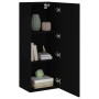 Schwarzer TV-Wandschrank aus Holzwerkstoff, 40,5 x 30 x 90 cm von , TV-Möbel - Ref: Foro24-836932, Preis: 57,56 €, Rabatt: %