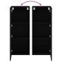 Black engineered wood wall TV cabinet 40.5x30x90 cm by , TV Furniture - Ref: Foro24-836932, Price: 59,29 €, Discount: %