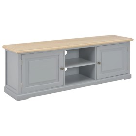 Gray wooden TV cabinet 120x30x40 cm by vidaXL, TV Furniture - Ref: Foro24-249885, Price: 143,65 €, Discount: %