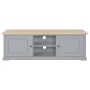 Mueble para el televisor de madera gris 120x30x40 cm de vidaXL, Muebles TV - Ref: Foro24-249885, Precio: 118,85 €, Descuento: %