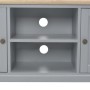 Mueble para el televisor de madera gris 120x30x40 cm de vidaXL, Muebles TV - Ref: Foro24-249885, Precio: 118,85 €, Descuento: %