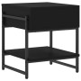 Mesa de centro madera de ingeniería negro 40x40x45 cm de , Mesas de centro - Ref: Foro24-838963, Precio: 36,36 €, Descuento: %